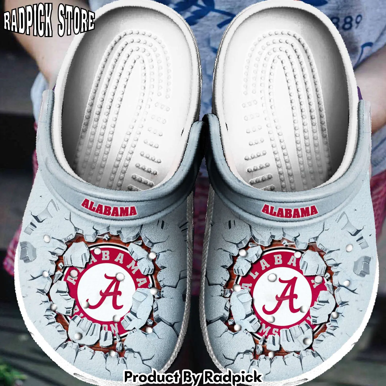 Radpick alabama crimson strong crocband clogs rp6528313